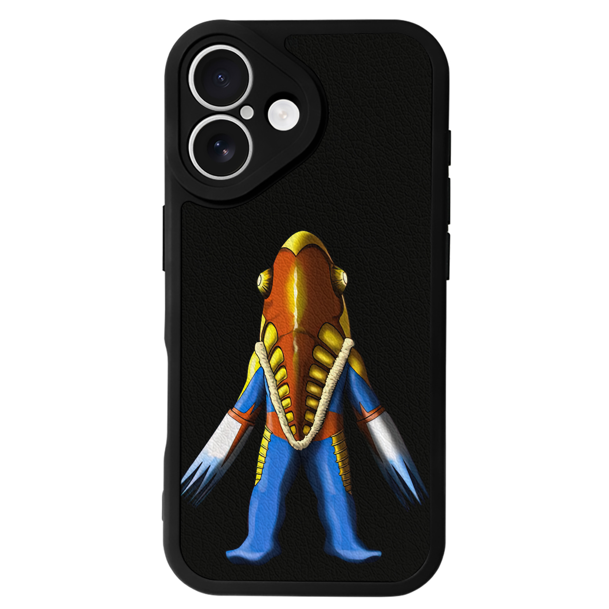 （画像用） ウルトラマン Ultraman 【iPhone 16シリーズ対応】シリコンスマホケース（レザー調） 材質：シリコン